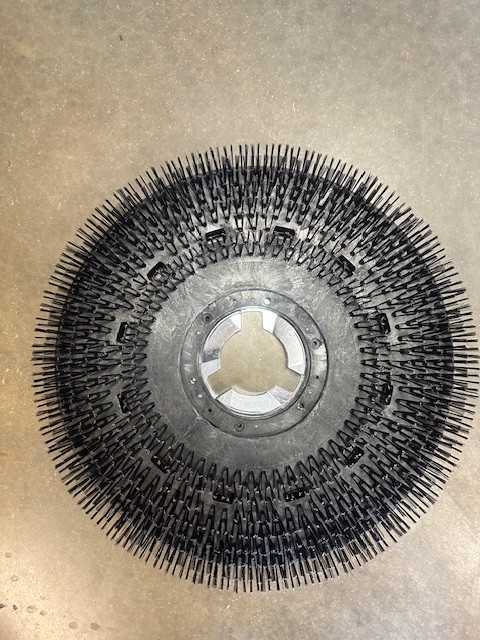 18” DIAMETER METAL WIRE BRISTLE ROTARY BRUSH FOR FLOOR MACHINES, HEAVY DUTY NEW