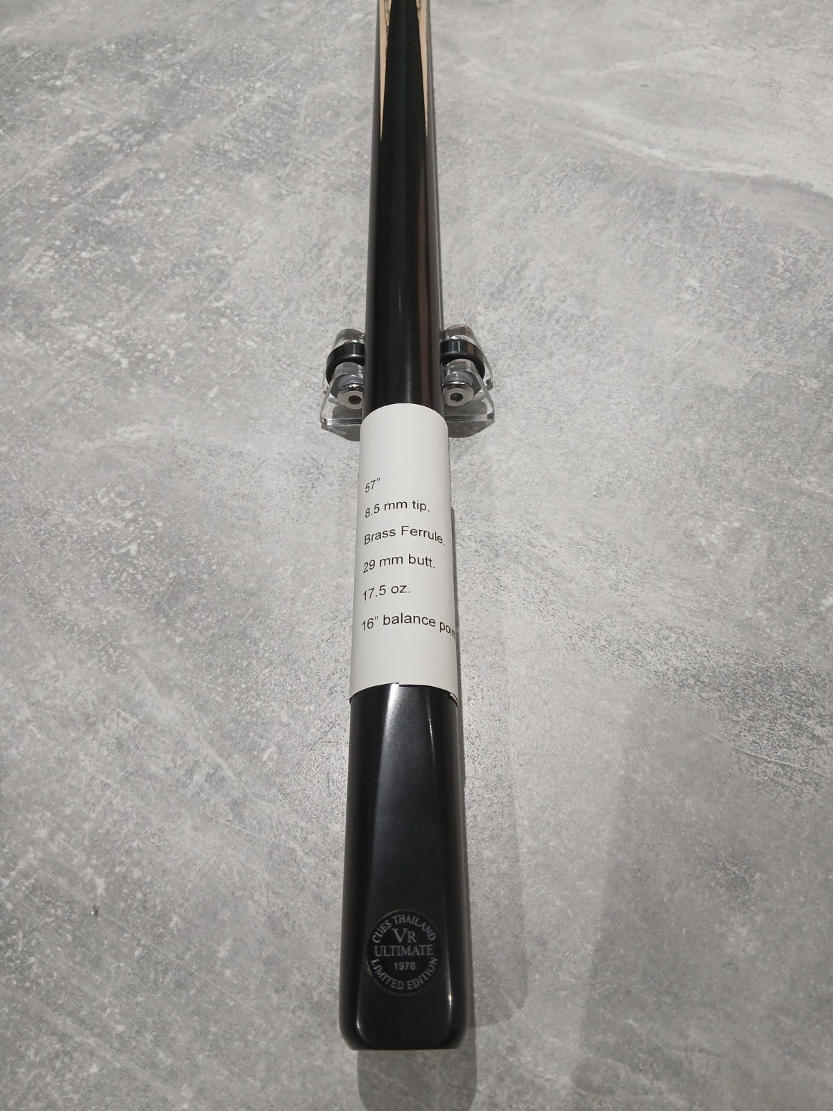 VR 1 Piece Ultimate Ash Pool Cue For Sale.