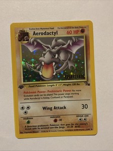 Aerodactyl 1st Edition Prerelease | eBay Aerodactyl 1st Edition Prerelease | eBay