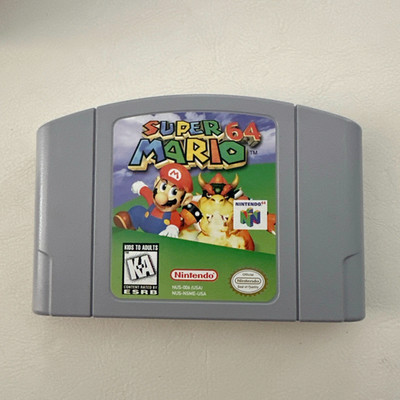 Super Mario 64 Games For Nintendo N64 US Version USA Shipping Collector's item