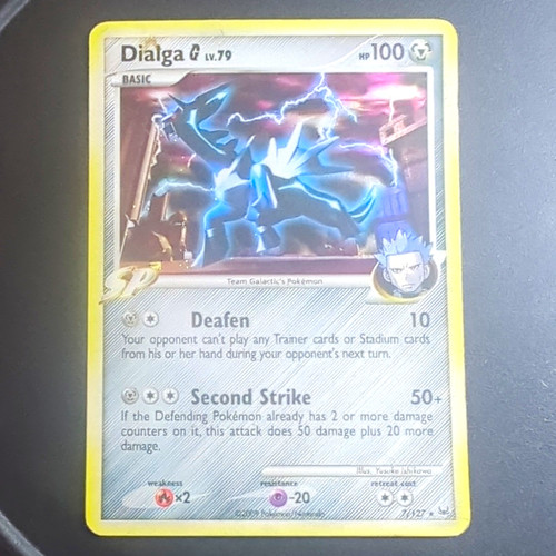 Dialga G 7/127 Platinum SP Holo Rare!!