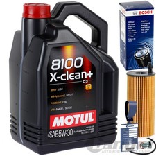 BOSCH �LFILTER F026407123+MOTUL 5W30 passend f�r BMW 3er E90 F30 X1 E84 5er F10
