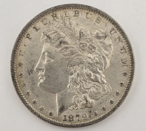 AU 1879 O Morgan Silver Dollar Us Coin New Orleans Mint