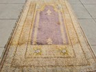 Amazing Hand Knotted Vintage Tribal Qaisery Kaisery Wool Area Rug 3.0 x 1.10 Ft — photo 3