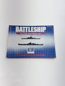 Battleship (Nintendo NES) COMPLETE w/ Box manual game Tested