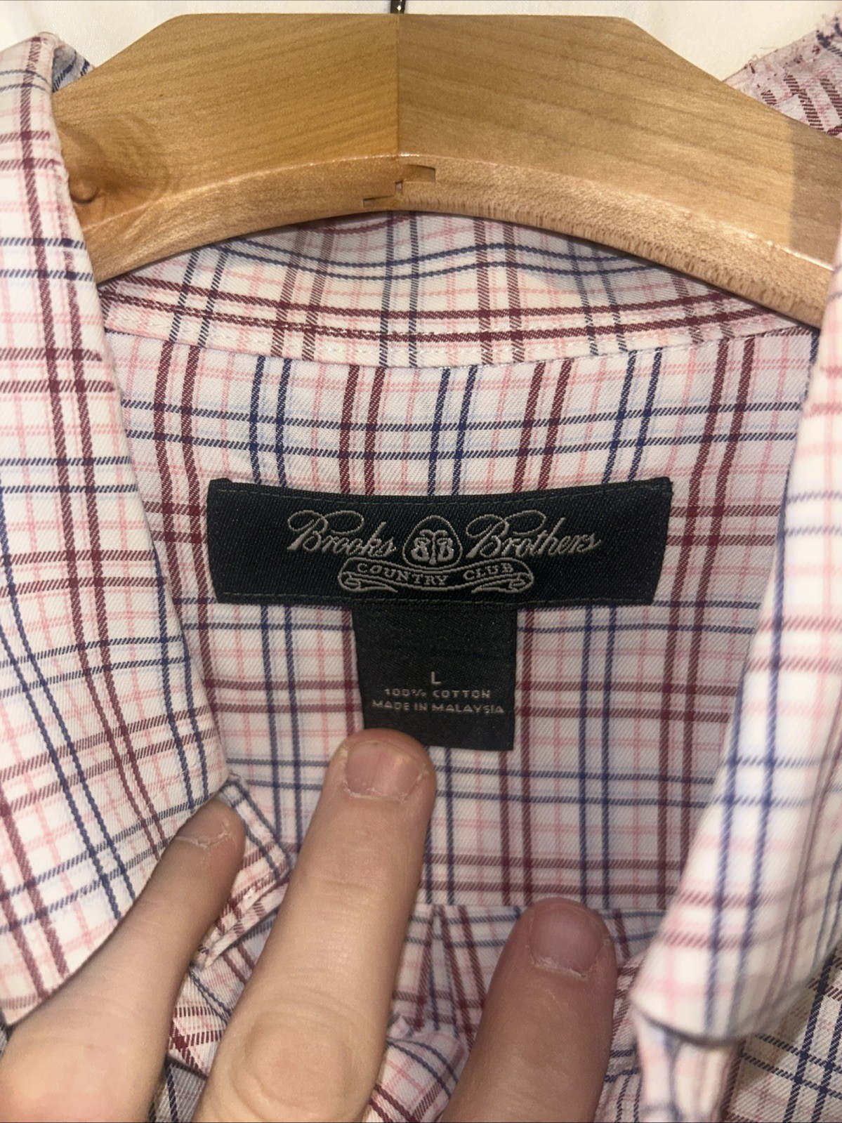 Men’s Brooks Brothers Button Down Shirt/ Size L