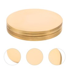 4pcs: Stamp Copper Sheet: 45mm/1.778in Copper Stamping Blank Concave Convex