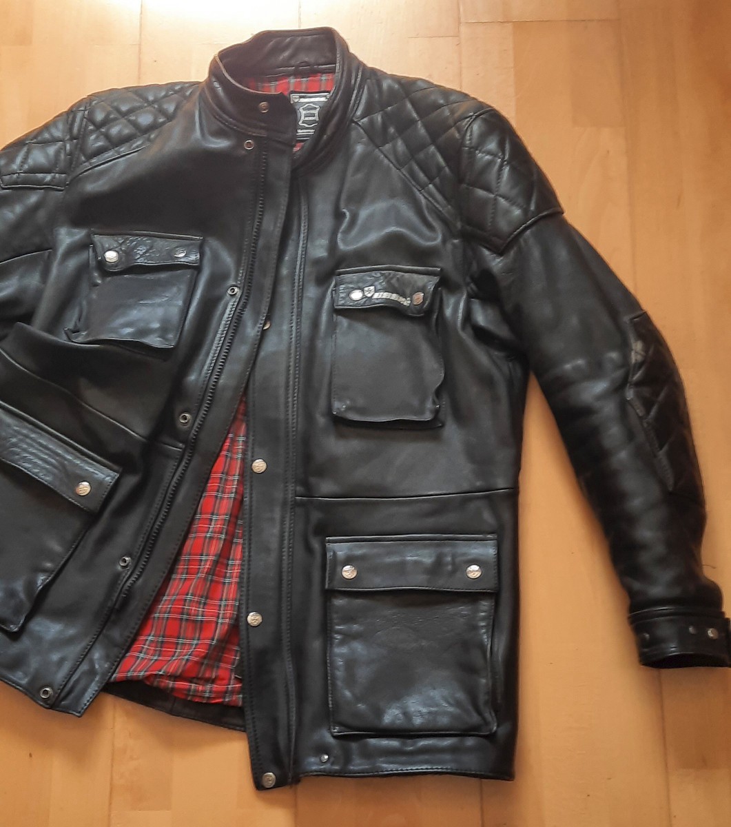 Motorrad Lederjacke Harro