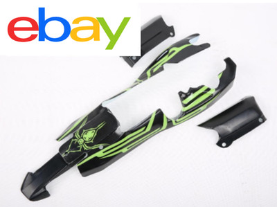 Rovan RC 1/5 Scale 5B 29cc Baja Buggy Gasoline w/Black & Green Spider Body