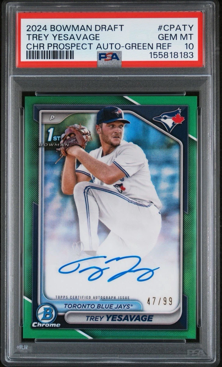 Bowman Toronto Blue Jays Baseball Autographed Sports Trading Cards
