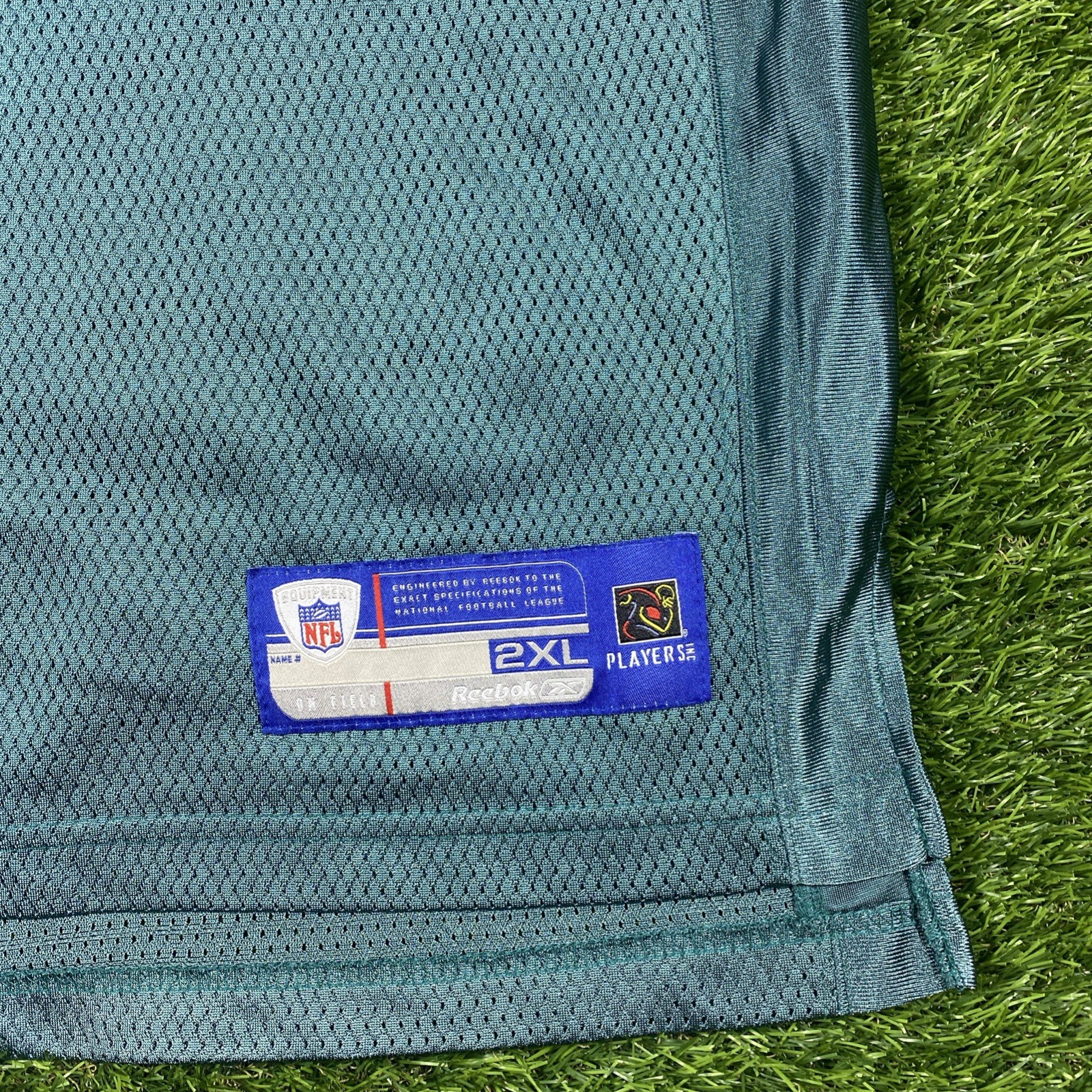 Brian Dawkins Philadelphia Eagles Jersey Mens Jersey Mens 2xl Green #20 Reebok thumbnail 5