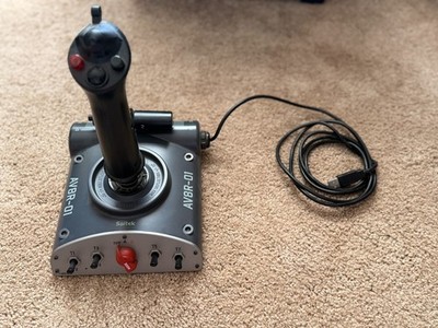 Saitek AV8R-01 Black USB Wired Joystick For PC Flight Simulation