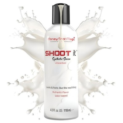 Shoot IT Water-Based Synthetic Semen with 4 Fl Oz (Pack of 1), White