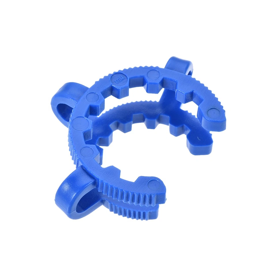 20 x Laborgelenke Clip Klammern für 24/25 24/40 Klemmen Laborverbinder Blau - Bild 3 von 4
