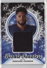 2023 Panini Donruss Rookie Holiday Sweaters Roschon Johnson #HS-RJO 04ag