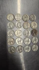 Lot Of 20 Washington 90% Silver Quarters $5 Face Value