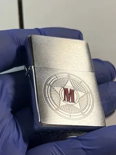 Zippo Lighter Marlboro Philip Morris Advertising  2000 Red M Unfired