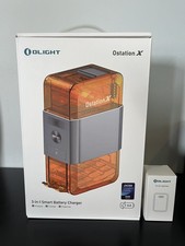 Olight Ostation X Automatic Rechargeable Aa Battery Charger W Charging Adapter