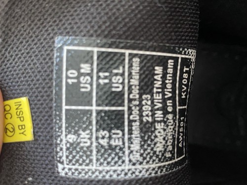 Dr Martens Boots In Grey Soft Leather Size 9 - Picture 7 of 14
