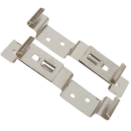 Nummernschildhalter Rahmenlos - ABS Clips Für Auto Kennzeichen | 11,8cm Sensorfreundliche Halterung