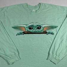 Disney Spirit Jersey Star Wars The Mandalorian Grogu T-Shirt Adult Large