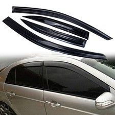 Window Visor Vent Shade Sun Rain Guards Deflectors For 2004-2008 Acura Tsx Sedan
