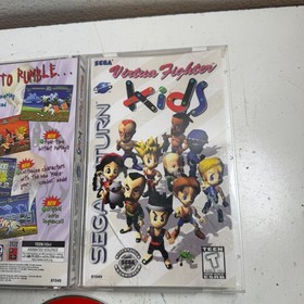 Virtua Fighter Kids (Sega Saturn, 1996) Fighting Arcade Video Game Complete