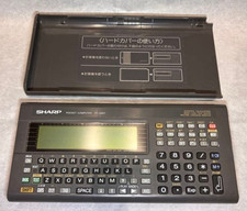 SHARP Pocket Computer PC-G801 BASIC Z80 ASSEMBLER Working See notes from Japan