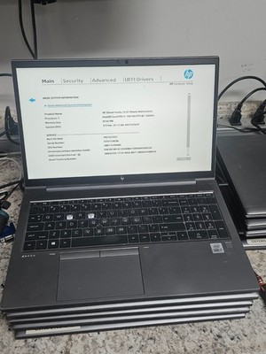 HP ZBook Firefly 15 G7 i7-10510U 1.8GHz Works Parts Special No RAM/SSD/Charger