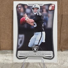 2026 Bowman Rookie Fernando Mendoza #101 Las Vegas Raiders NFL