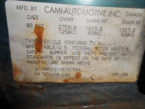 Distributor 4 Cylinder Fits 96-97 FIREFLY 633244 - Picture 11 of 12