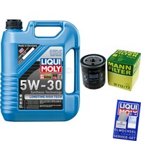 Inspektionspaket 5L Liqui Moly Longtime 5W-30 FüR Mazda MX-5 1.8 2.0 6 Kombi