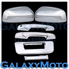 07-13 Chevy Silverado Chrome Top Mirror+2 Doo...