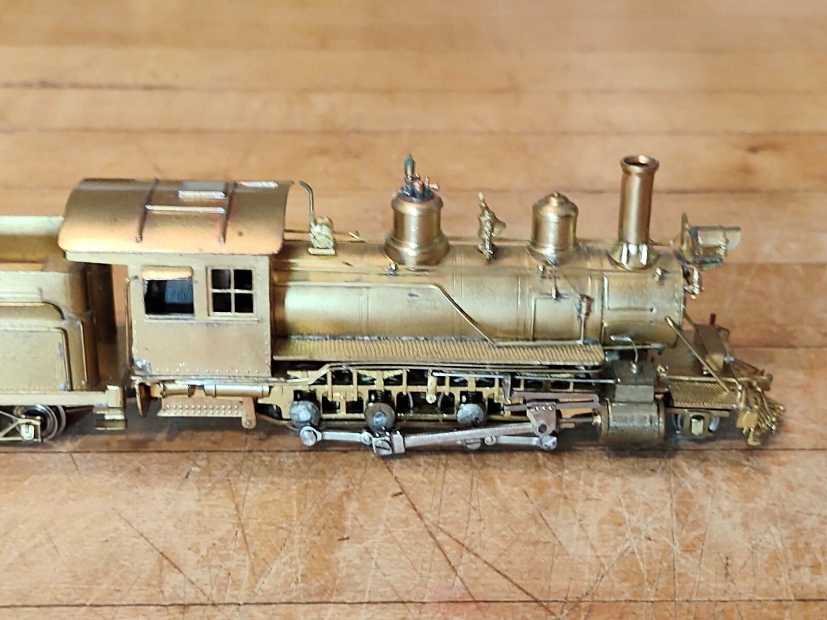 NJ Custom Brass HOn3 Brass D&RGW 2-8-0 Class C-21 #360 Steam NJ Custom Brass HOn3 Brass D&RGW 2-8-0 Class C-21 #360 Steam