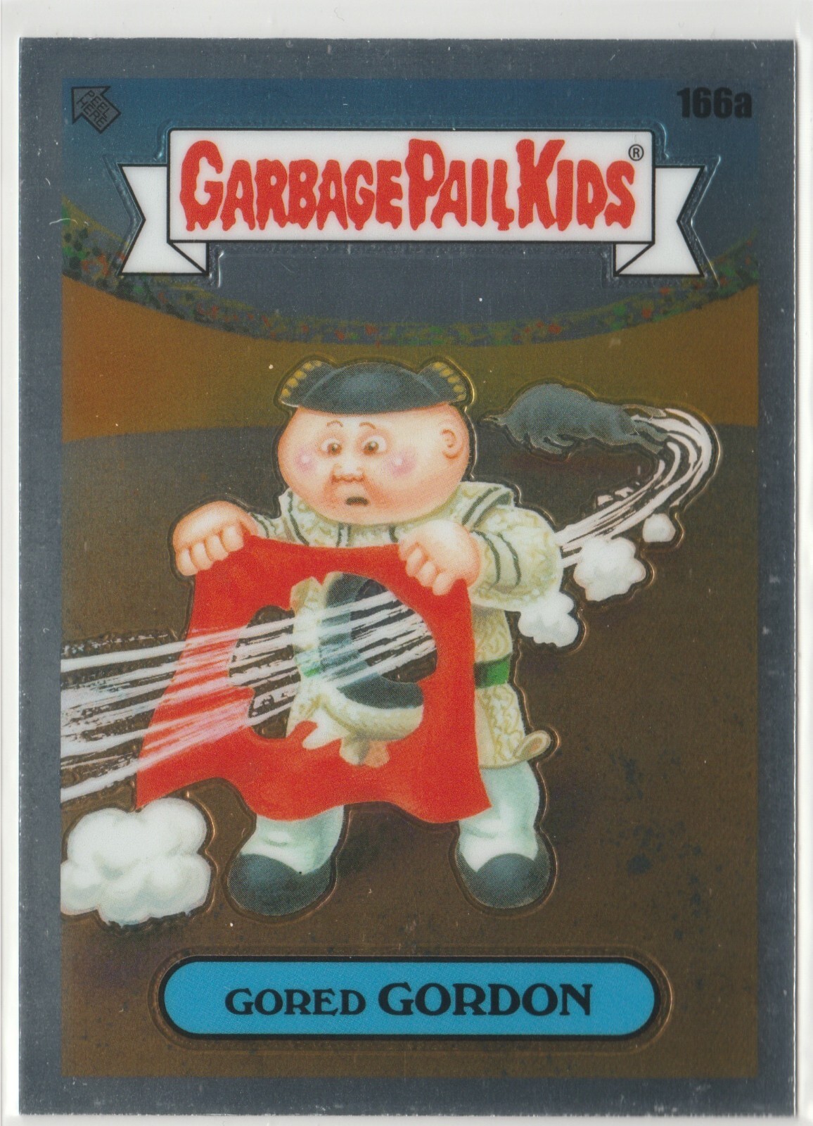 Gored Gordon 166a Garbage Pail Kids GPK 2021 Chrome Series 4 CS4 Card Rare