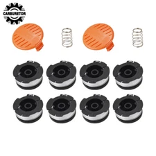 8 Pcs String Trimmer Spool GH900 For Black And Decker AF-100-3ZP 30FT .065" Line