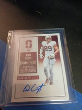 2016 CONTENDERS DRAFT PICKS DEVON CAJUSTE AUTO RC #141 STANFORD