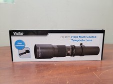 Vivitar Series 1 500mm f/8.0 Lens Multi Coated Telephoto Lens