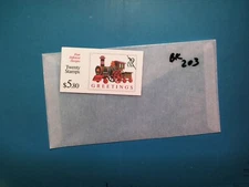 U. S. Stamp booklet - #BK203  -Greetings - 29 cent
