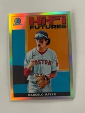 2022 BOWMAN CHROME Marcelo Mayer HI-FI FUTURES REFRACTOR RC Red Sox HIFI-1