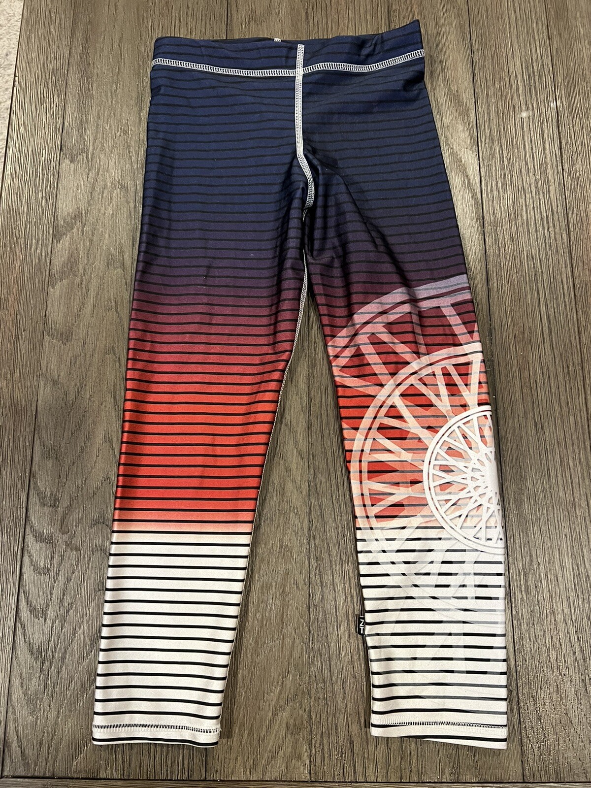 Legging SoulCycle X Zara Terez Taille S Rose Et Violet - Capri De Cycling, état Impeccable