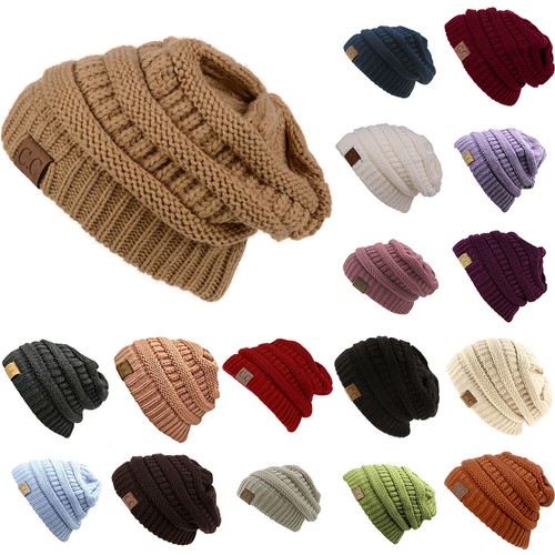 CC Authentic Beanie Cap Bubble Knit 