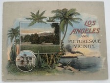 1920s Promo Book Brochure Los Angeles California and Picturesque Vicinity