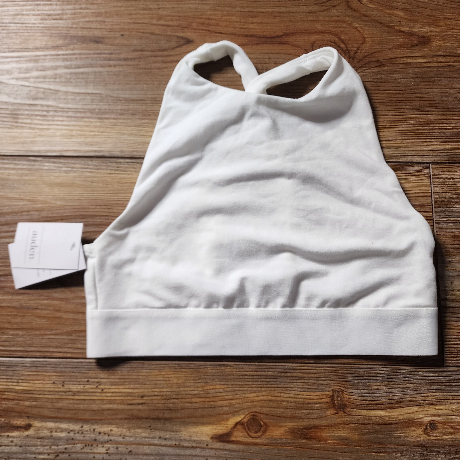 Auden Bralette Womens XS White NEW-image