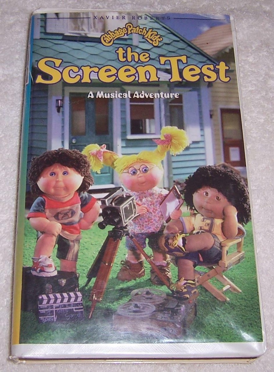 Cabbage Patch Kids: The Screen Test - A Musical Adventure VHS