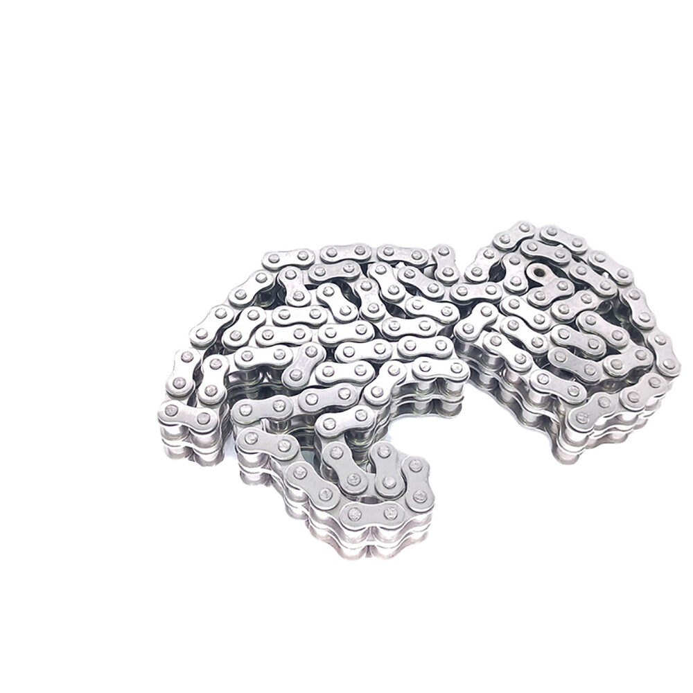 304 Stainless Double row Steel Drive Chain 1.524m 06B/08B/10A/12A2
