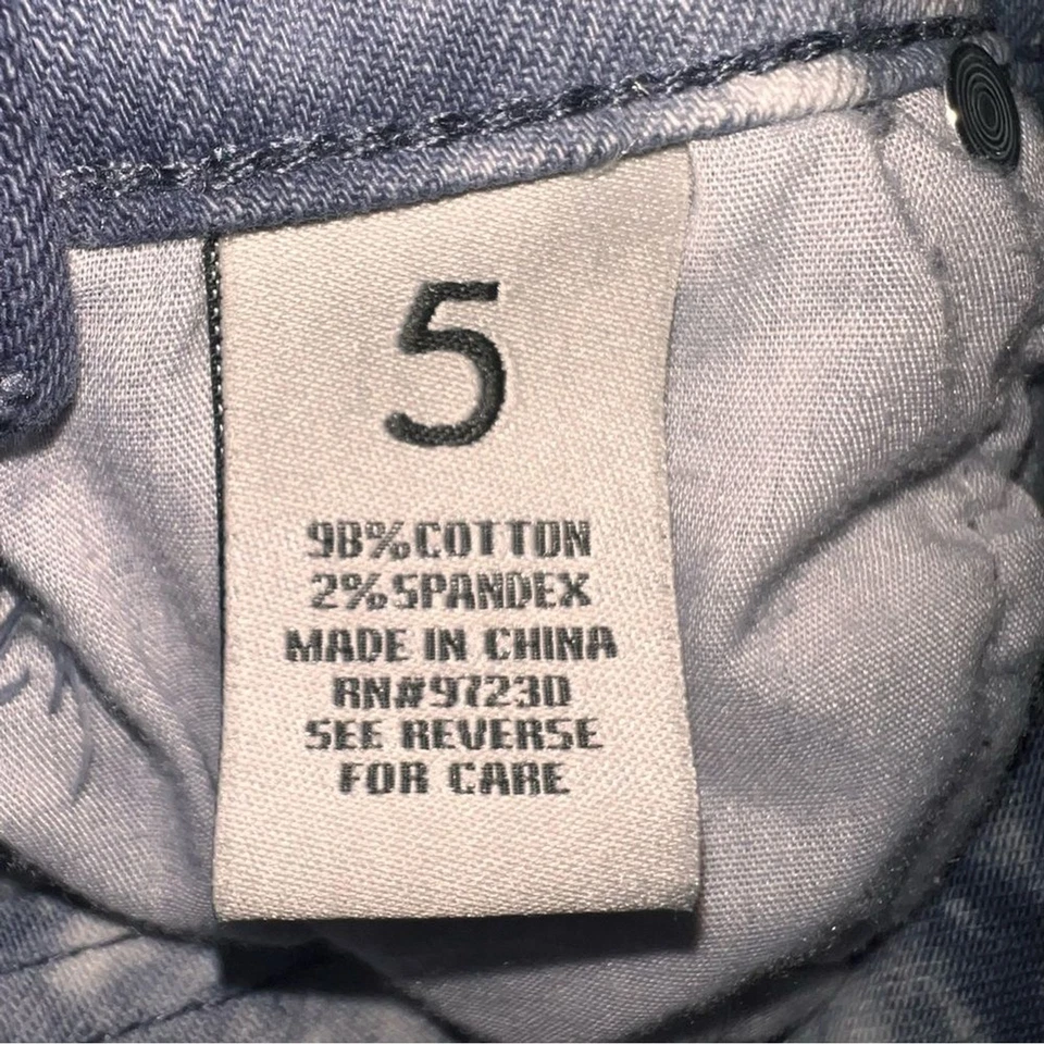 Mono corto tie dye casi famoso talla 5 azul blanco festival de verano boho Foto 4 de 4