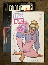 FREE AGENTS #1 & 2 (Image 2024) By Busiek Nicieza & Mooney. Massive-verse