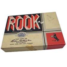 Vintage Rook Card Game 1936 Parker Brothers Original in Box