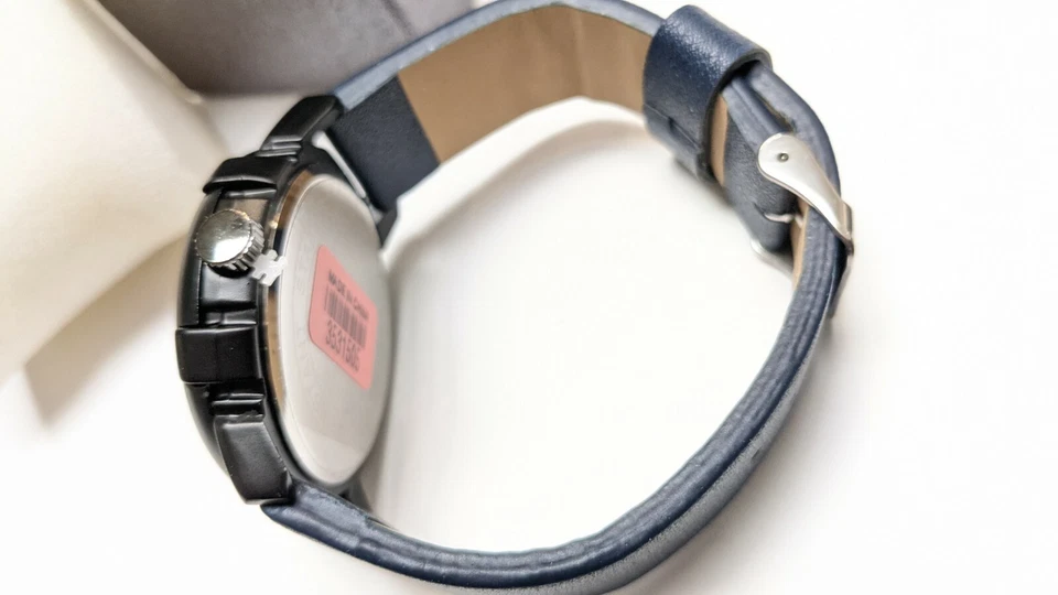 Mens Strada Blue Dress Watch New Factory Sealed Crown - Image 4 of 4